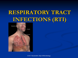 respiratory tract infections (rti)