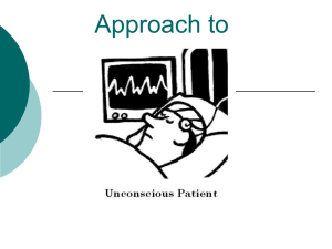 Approach to an unconscious Patient