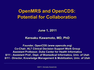 OpenCDS: an Open-Source, Standards-Based
