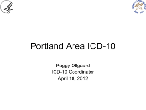 ICD10 Update