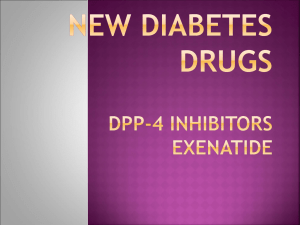 New Diabetes Drugs