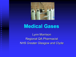 Medical Gas testing - NHS Education for Scotland