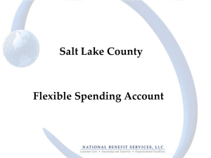 Flexible Spending Account - Administrative Services