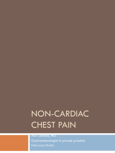 Non-Cardiac Chest Pain – AMHE
