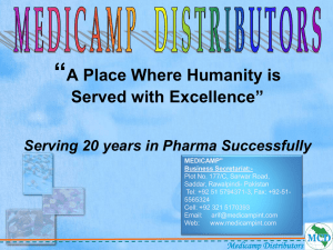 Medicamp Distributors - Medi Camp International (MCI)