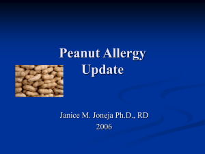 Part 4: Update on Peanut Allergy, Update on Probiotics in the