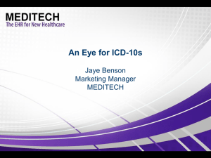 An Eye for ICD-10