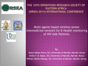 Multi-agents based wireless sensor telemedicine network for E