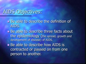 Chapter 11 AIDS and HIV