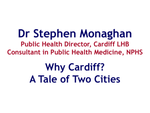 A Tale of Two Cities - Cardiff Health Alliance