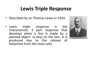 Lewis Triple Response