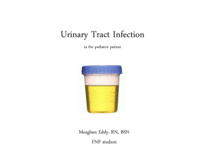 Urinary Tract Infections in the Pediatric Population