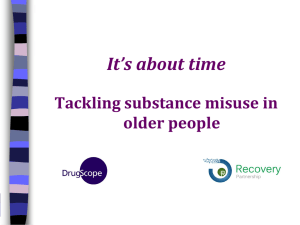 Gemma Lousley - Tackling substance misuse in