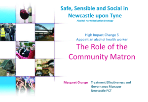 The Community Matron Model in Newcastle