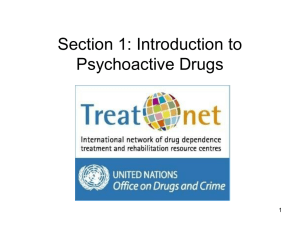Section 1_Intro Psychoactive Drugs