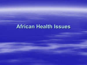 African Health Issues
