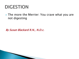 Digestion…PowerPoint