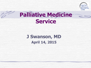 Palliative Care Powerpoint - Fox Valley Health Professionals