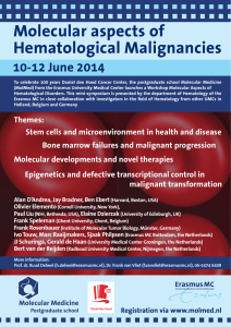 Molecular aspects of Hematological Malignancies
