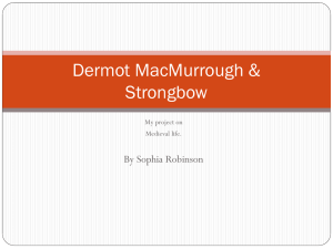 Dermot Mac Murrough & Strongbow