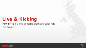 Presentation - Radio Advertising Bureau