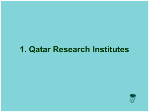 QF RD Addend Business plan - Qatar Foundation Research and