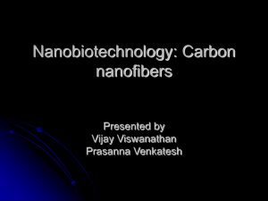 Carbon nanofibers