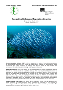 Population Biology and Population Genetics