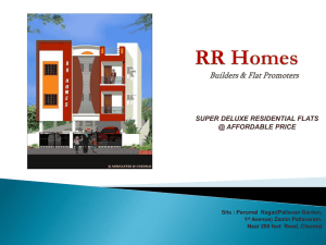 RR Homes Builders & Flat Promoters SUPER DELUXE