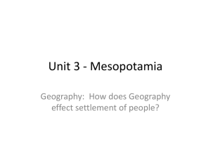 Unit-3-Mesopotamia-Geography