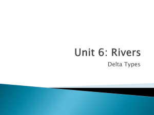 Unit 6: Rivers