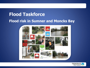 Flood Taskforce - Christchurch City Council