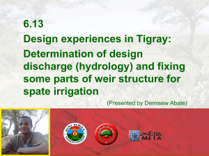 6.13 Case Design Experiences in Tigray