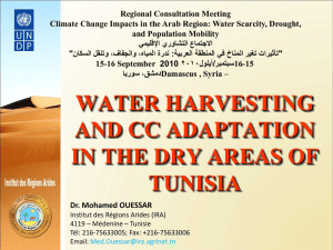 Mohammed Ouessar - Arab Climate Resilience Initiative