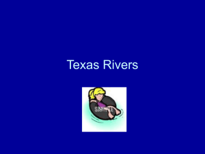 Texas Rivers - Sharyland ISD