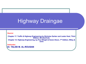 Highway Drainage - Icivil