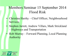 Flood Risk Management - Torfaen County Borough Council