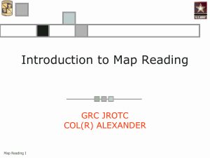 Map Reading 1 (Intro)