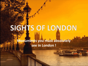 SIGHTS OF LONDON
