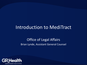Introduction to MediTract