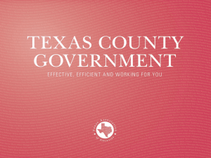 Texas County Government - Texas Association of Counties