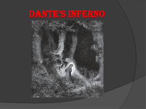 Dante`s Inferno Intro PowerPoint