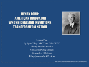 LP#1 Henry Ford