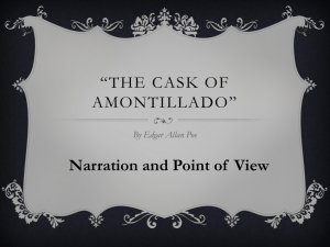 “The Cask Of Amontillado”