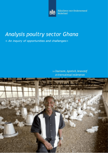 Poultry sector in Ghana