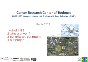 Centre de recherches en Cancérologie de Toulouse