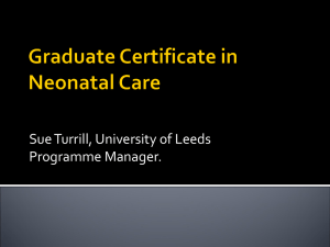 Induction competency package - the Yorkshire Neonatal Network