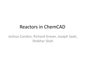 reactors (Chemcad)
