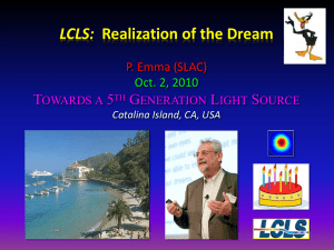 LCLS: Realization of the Dream