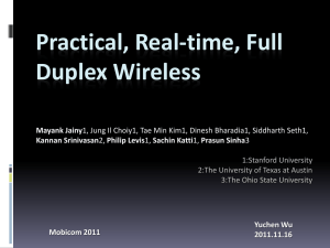 Practical, Real-time, Full-Duplex Wireless